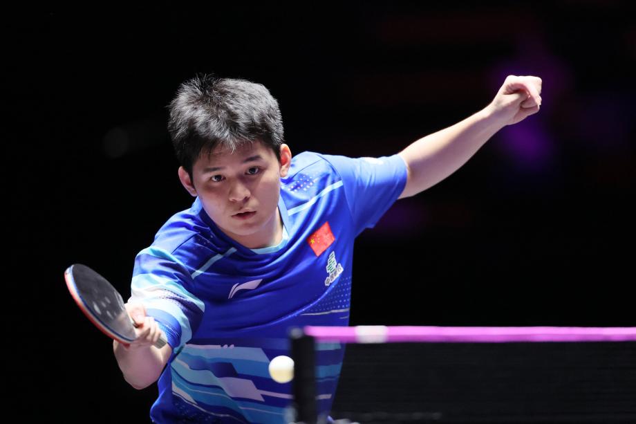 HTH华体会-WTT澳门冠军赛：林诗栋3-0高承睿 晋级男单16强